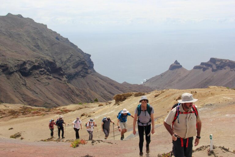 Saint Helena: A Gem in the South Atlantic 3 Ryan and the rest of the Saints crew tackling The Barn trail.