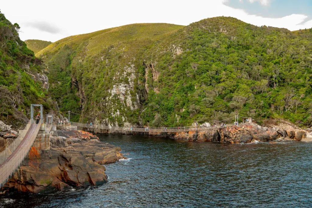 Travel Guide 2 The famous suspension bridges at Storms River Mouth in Tsitsikamma
